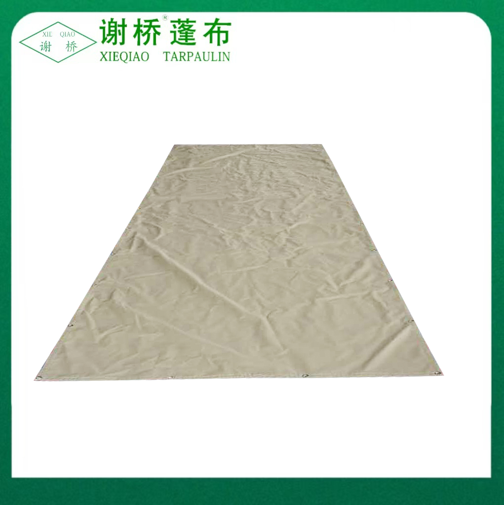 Keltainen vinyylivedenpitävä tarp 6 "× 20"