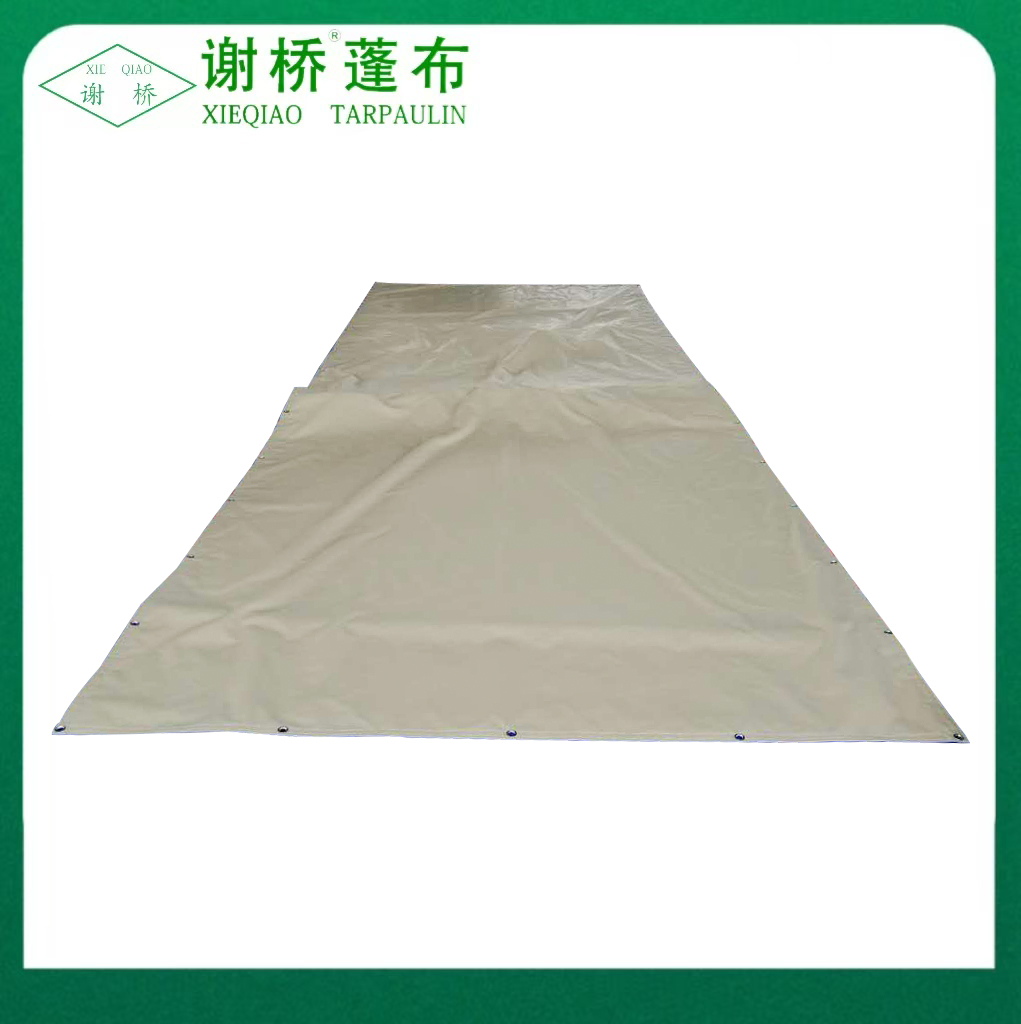 Keltainen vinyylivedenpitävä tarp 8 "× 25"